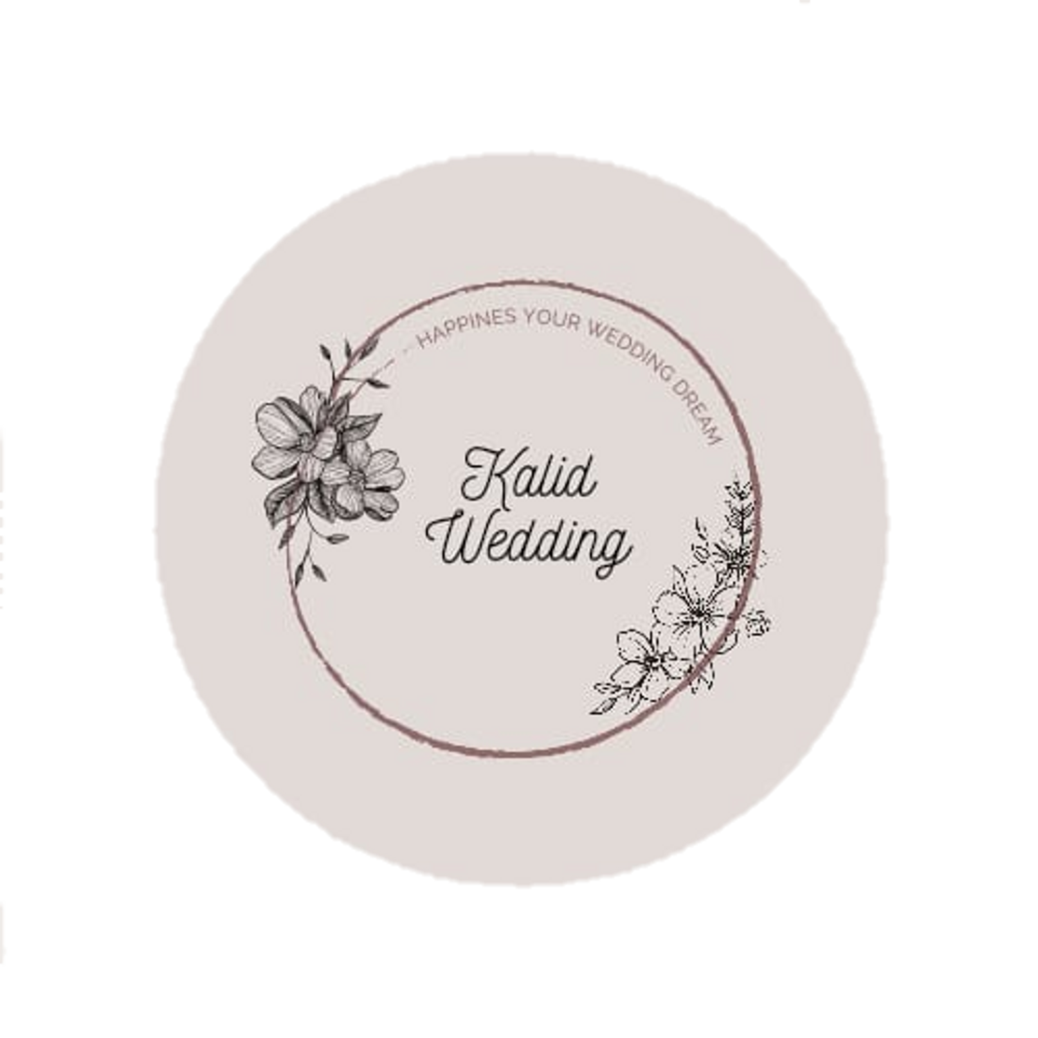 Logo kalid wedding organizer