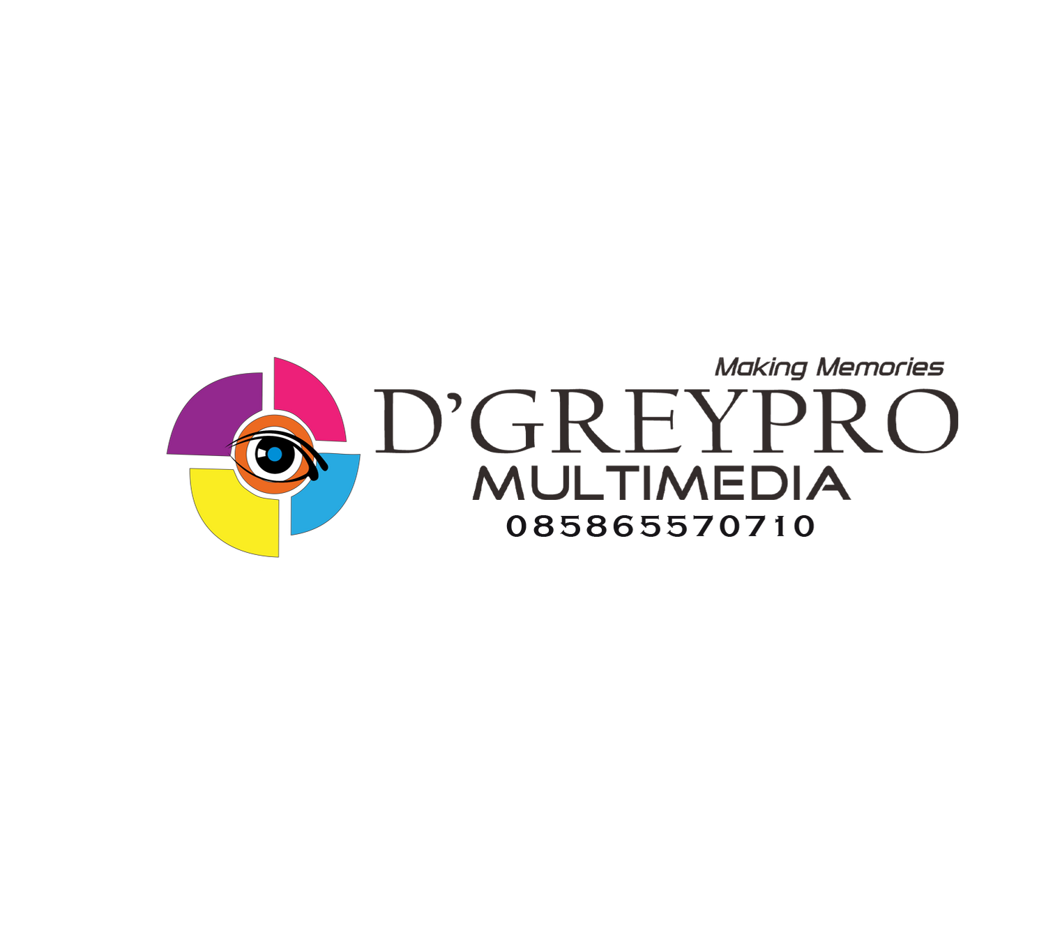 Logo D'Greypro Multimedia