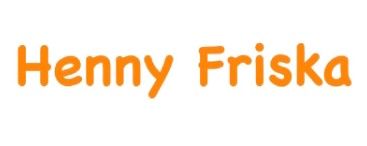 Logo Made With Love "Henny Friska" ❤️