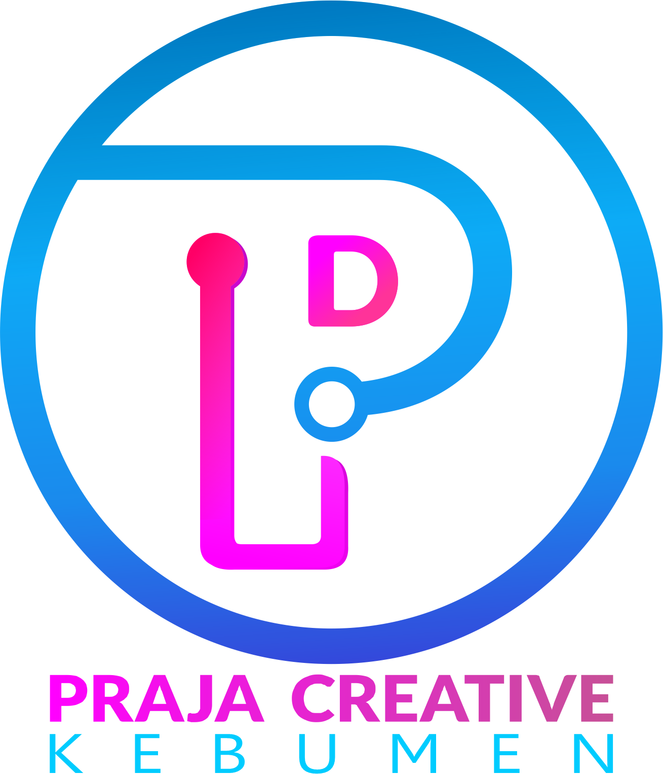 Logo percetakan praja