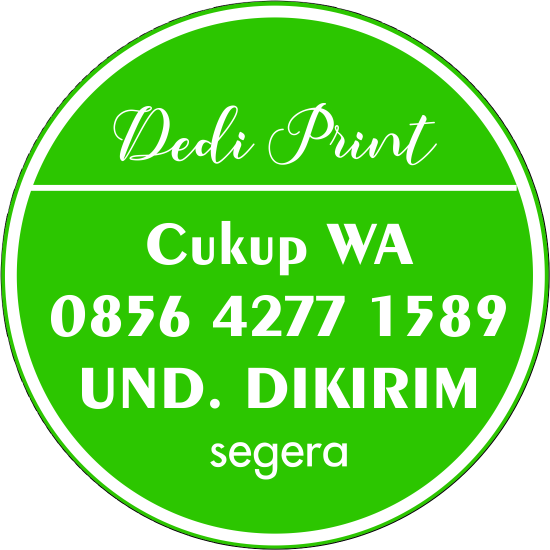 Logo P DEDI PRINT