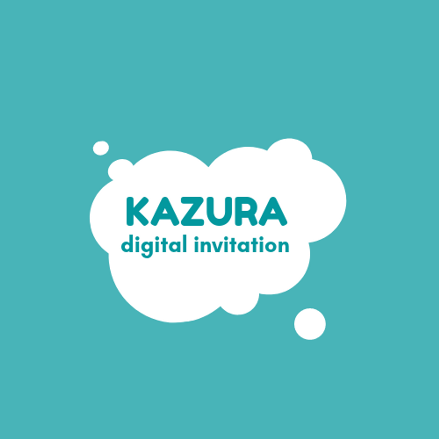 Logo KAZURA Digital Invitation