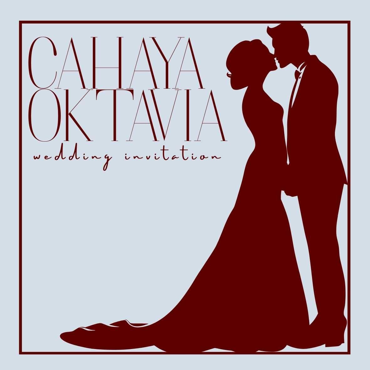 Logo Cahaya Oktavia Wedding Invitation